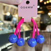Kid'S Cute Simple Style Color Block Arylic Hair Tie