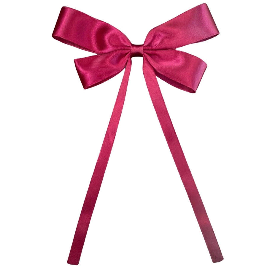 Women's Simple Style Bow Knot Cloth Handmade Hair Clip