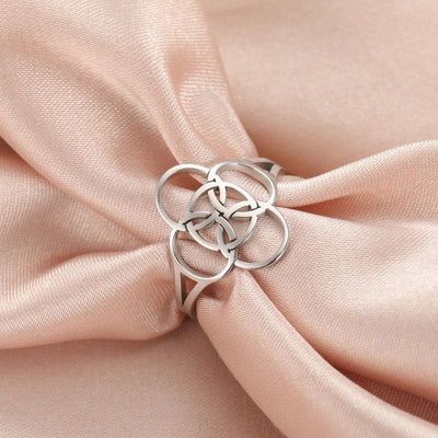 Jewelry Elegant Simple Style Geometric 304 Stainless Steel Plating Rings