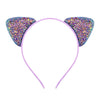cute cat ears cloth sequins hair band 1 piece