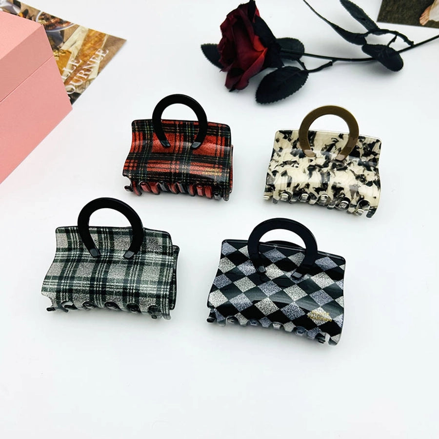 Women's Elegant Bag Acetic acid sheets Hair Claws