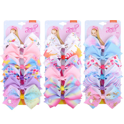 new fashion bow hair clip set