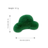 Women's Simple Style Solid Color rabbit fur Hair Claws