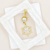 1 Piece Belly Rings Sexy Classic Style Snowflake 316 Stainless Steel  Alloy Plating Rhinestones Glass 18K Gold Plated White Gold Plated