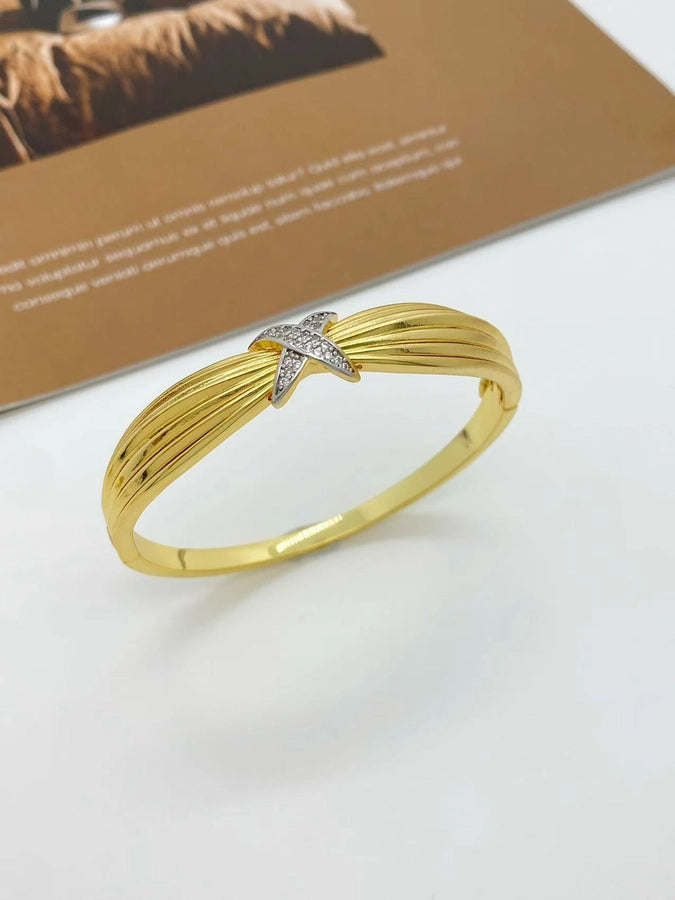 Jewelry Vintage Style Classic Style Geometric Copper Zircon Mixed Metal Rings Bracelets