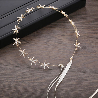 Alloy Diamond Star Bridal Jewelry Sets