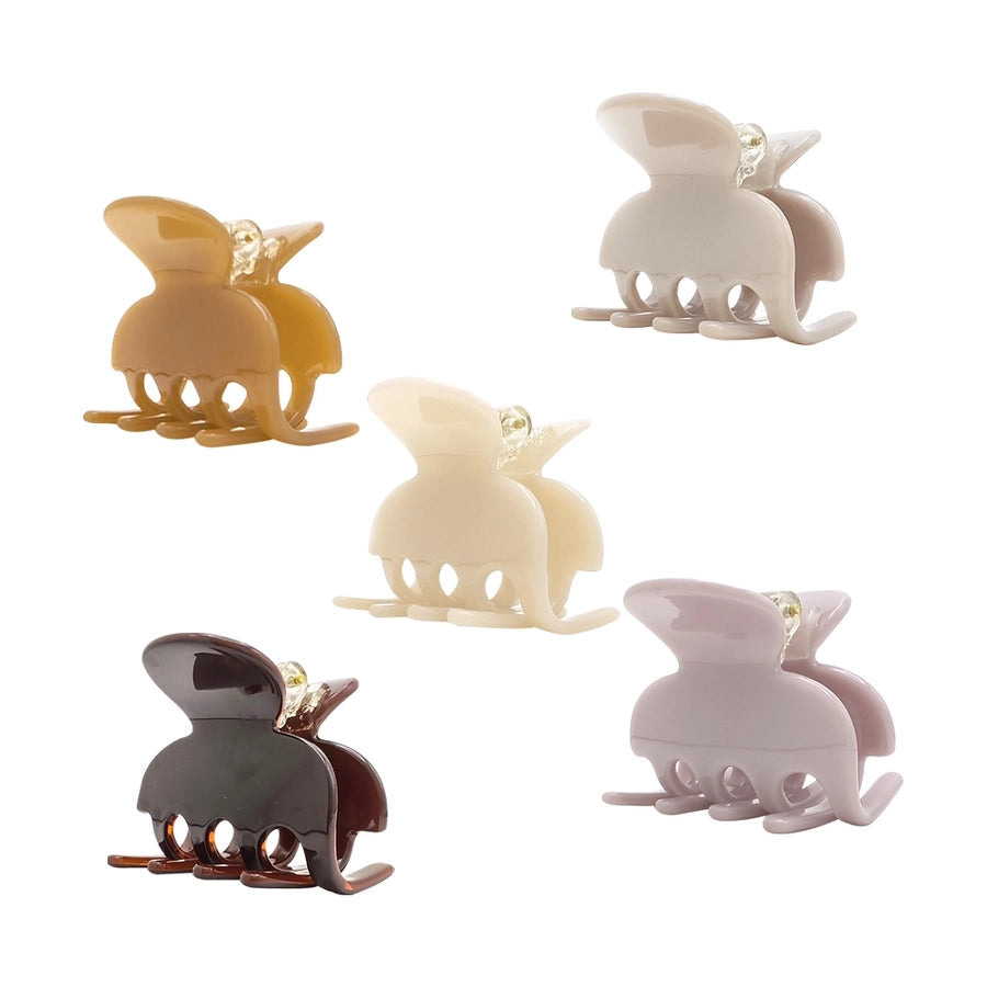 Women's Cute Simple Style Solid Color Acetic acid sheets Hair Claws