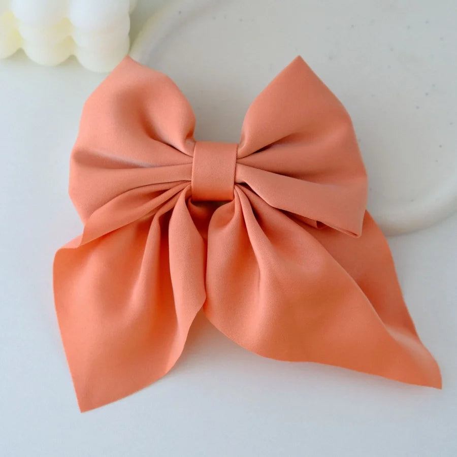 Women's Sweet Bow Knot Cloth Hair Clip