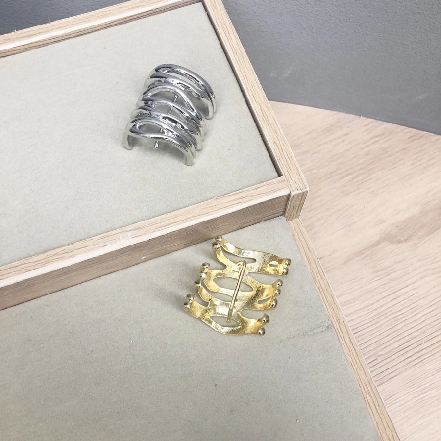 Women's Simple Style Solid Color Alloy Hair Clip