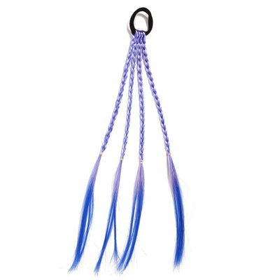 streetwear solid color rubber band hair tie