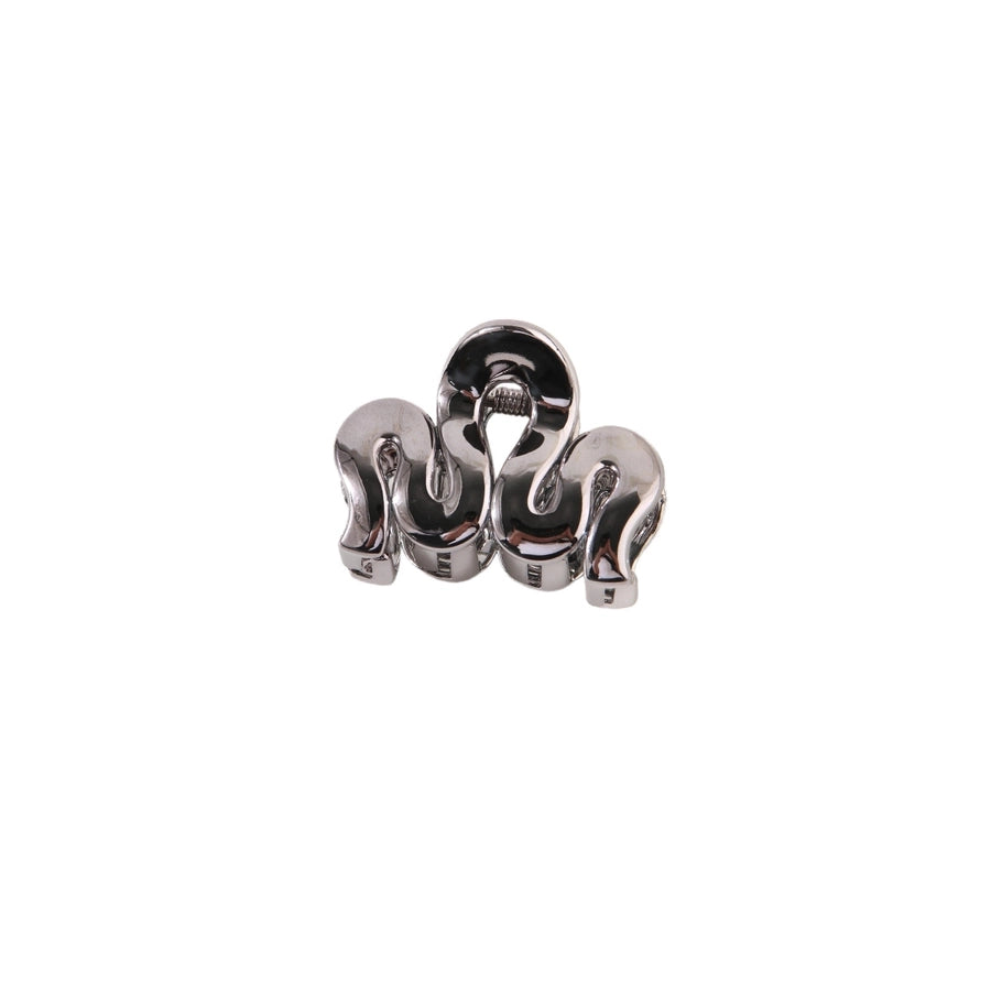 Women's Simple Style Classic Style Solid Color Alloy Stoving Varnish Hair Claws