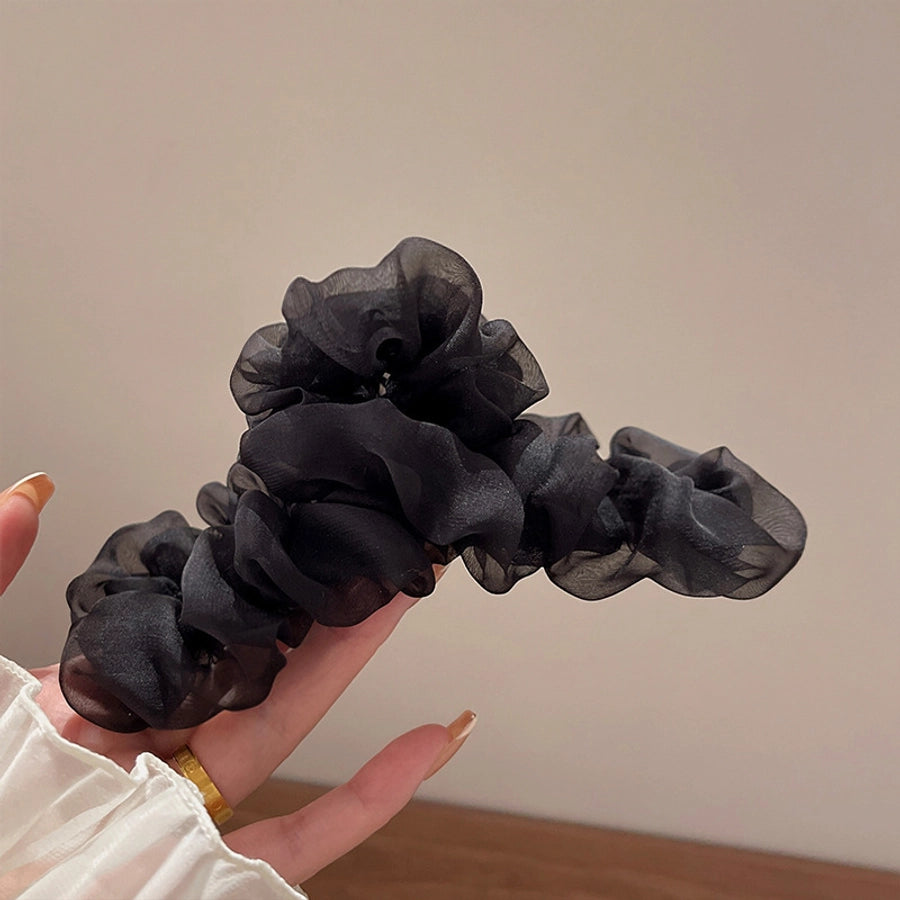 vintage style bow knot alloy cloth hair claws