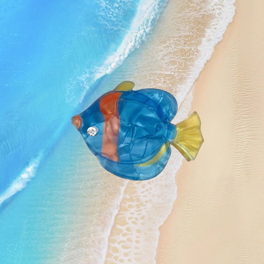 Conch Shell Hairpin Holiday Style Cute Small Hair Grab Japanese and Korean Small Exquisite Acrylic Side Clip Marine Hair Accessories