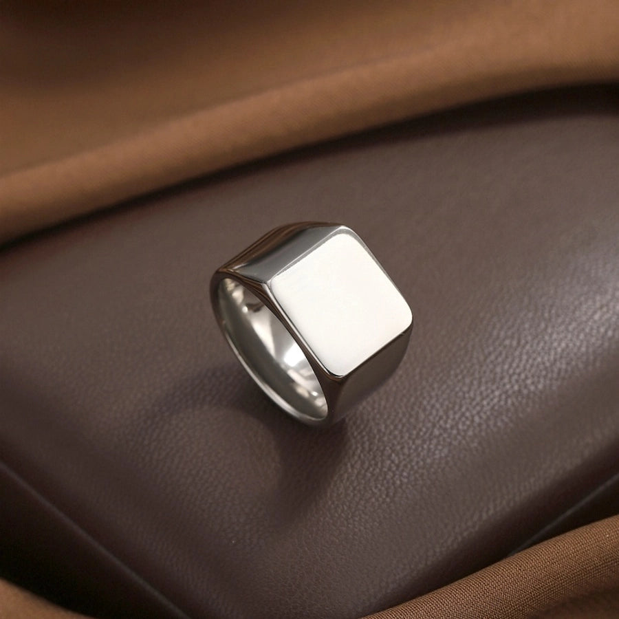 Jewelry Simple Style Geometric 304 Stainless Steel Rings