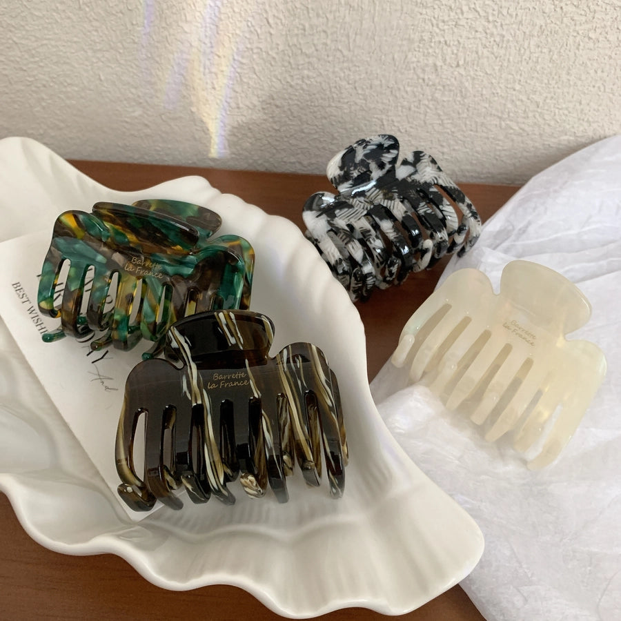 Women's Simple Style Classic Style Irregular Acetic acid sheets Hair Claws