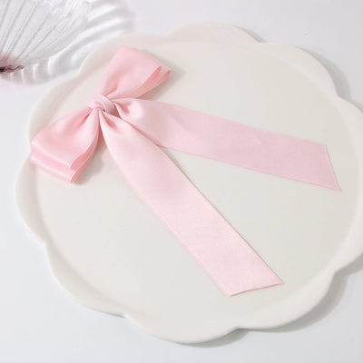 Guanyang  New Arrival 4cm Polyester Cotton Double-Layer Bow Hair Clip Hairpin Lady Updo Word Duckbilled Hair Accessories