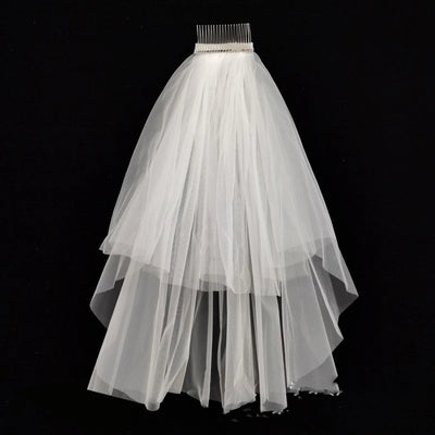 Women's Casual Retro Solid Color Gauze Birdcage Veils