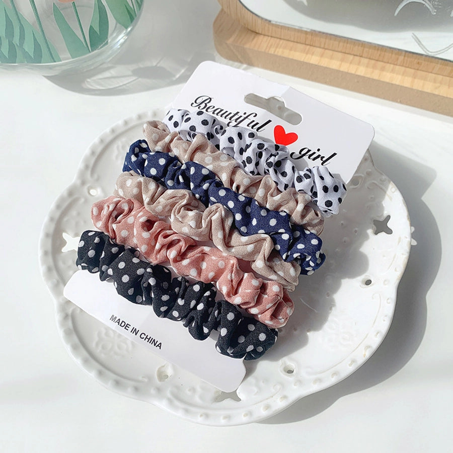 korean  color satin hair rope suit wild hair  scrunchies  ponytail head rope large intestine ring