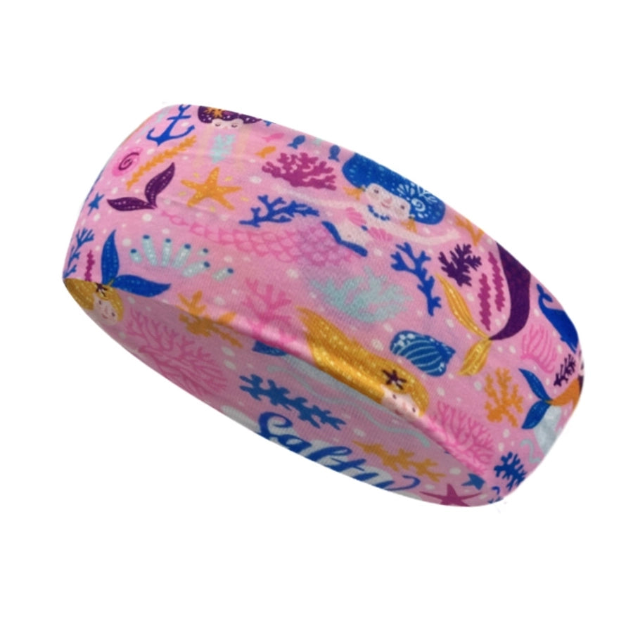 Unisex Simple Style Classic Style Cartoon Character Plaid Imitation Cotton Printing Hair Band