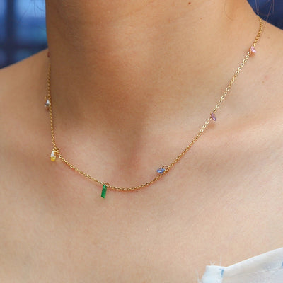 Jewelry Glam Cute Shiny Geometric 304 Stainless Steel Necklace