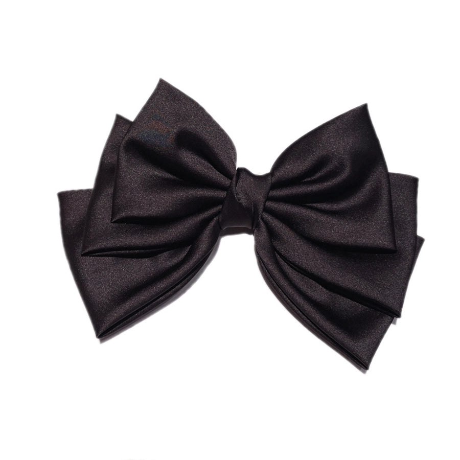 fashion bow knot cloth hair clip 1 piece