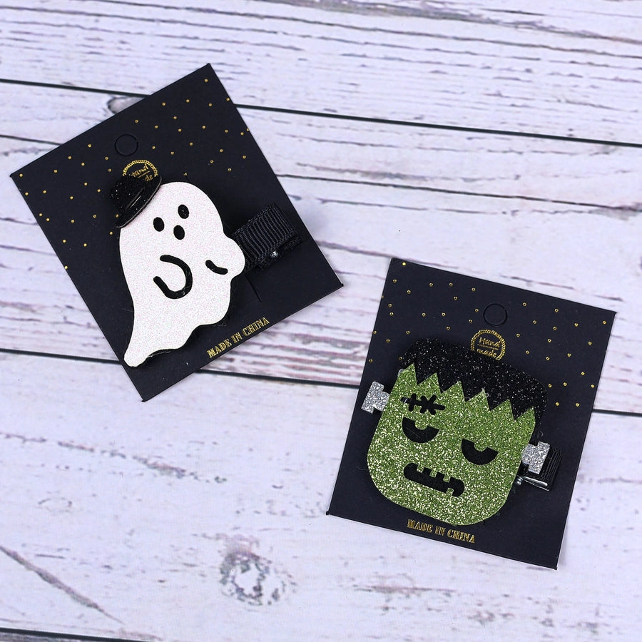 Halloween Cute Kid'S ghost Skull Hair Clip