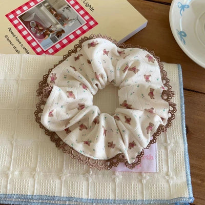 Women's Simple Style Classic Style Color Block Cloth Hair Tie