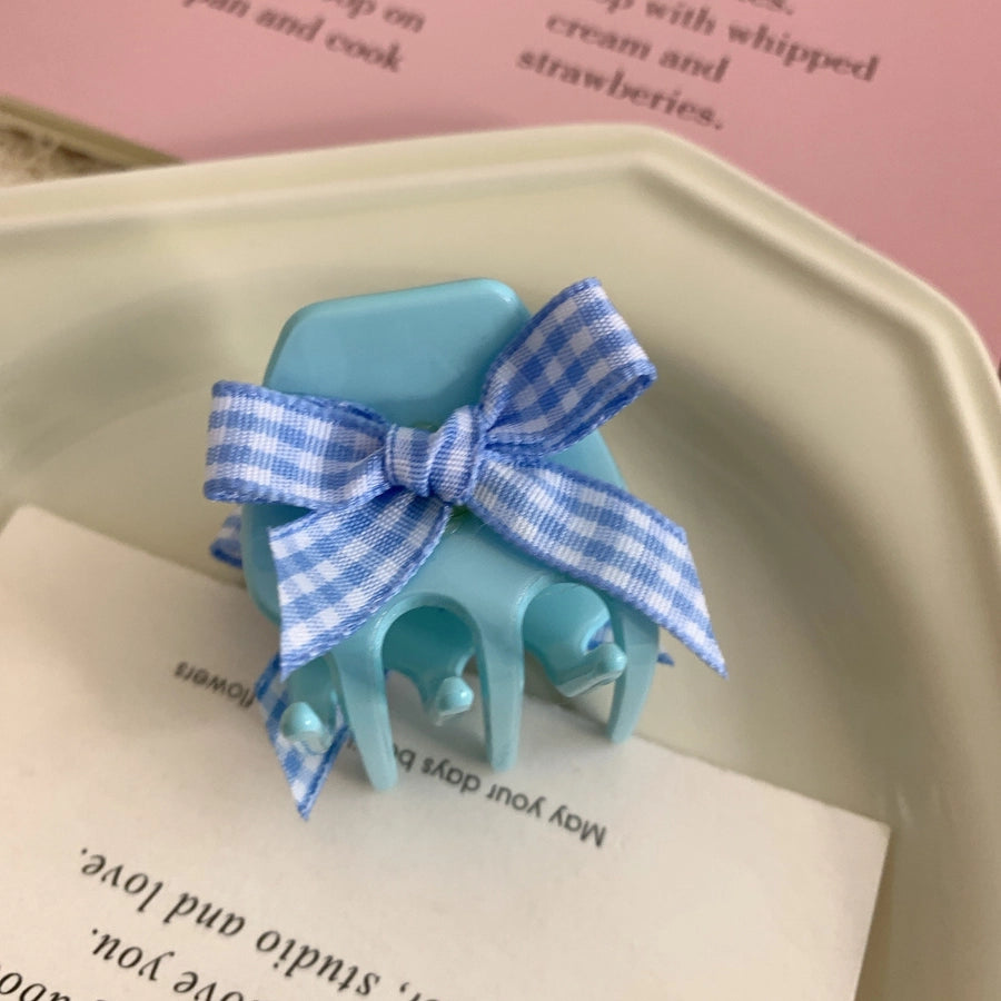 Women's Lady Bow Knot Acetic acid sheets Hair Claws