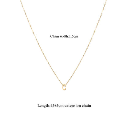 Jewelry Casual Classic Style Letter 201 Stainless Steel 304 Stainless Steel Pendant Necklace