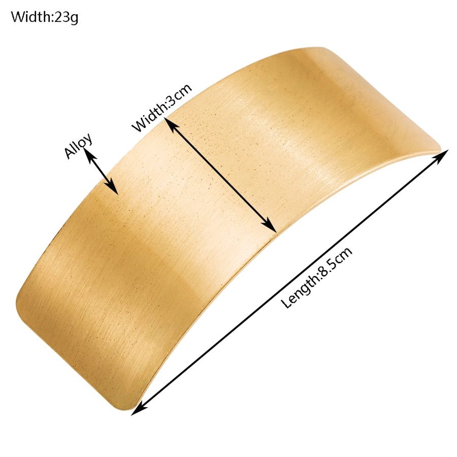 Women's Casual Classic Style Rectangle Alloy Plating Hair Band