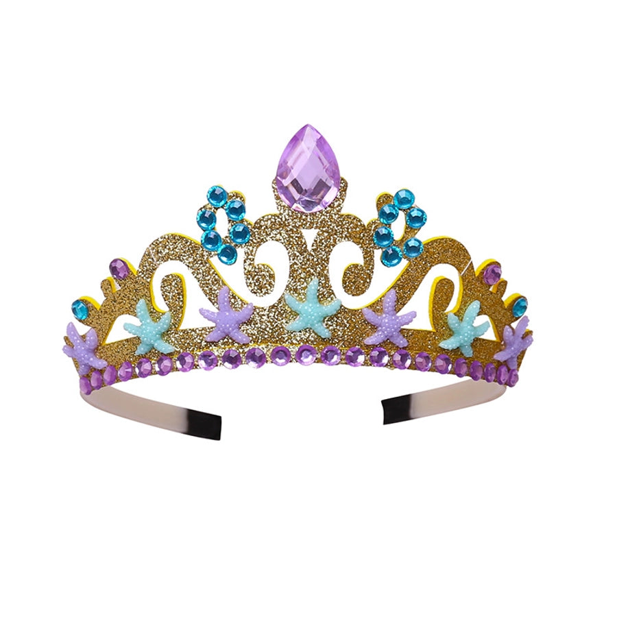 cute water droplets rhinestone inlay rhinestones hair band