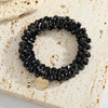 Women's Elegant Geometric Rhinestone Hair Tie