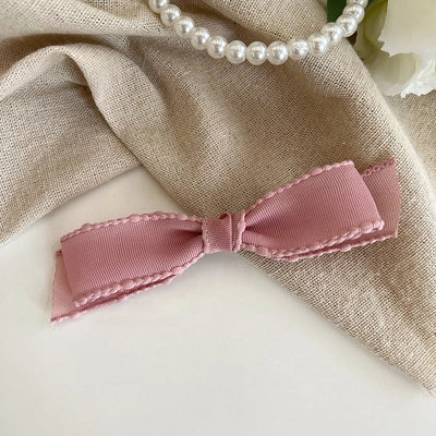 Spring and Summer New Arrival Bow Headwear  Hairpin Women's Side Bangs Clip Beautiful Back of Head Hair Accessories