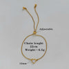 Simple Style Classic Style Heart Shape 304 Stainless Steel 16K Gold Plated White Gold Plated Gold Plated Zircon Bracelets In Bulk