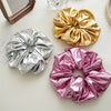 retro solid color cloth handmade hair tie