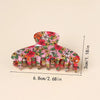 women's sweet flower arylic handmade hair claws