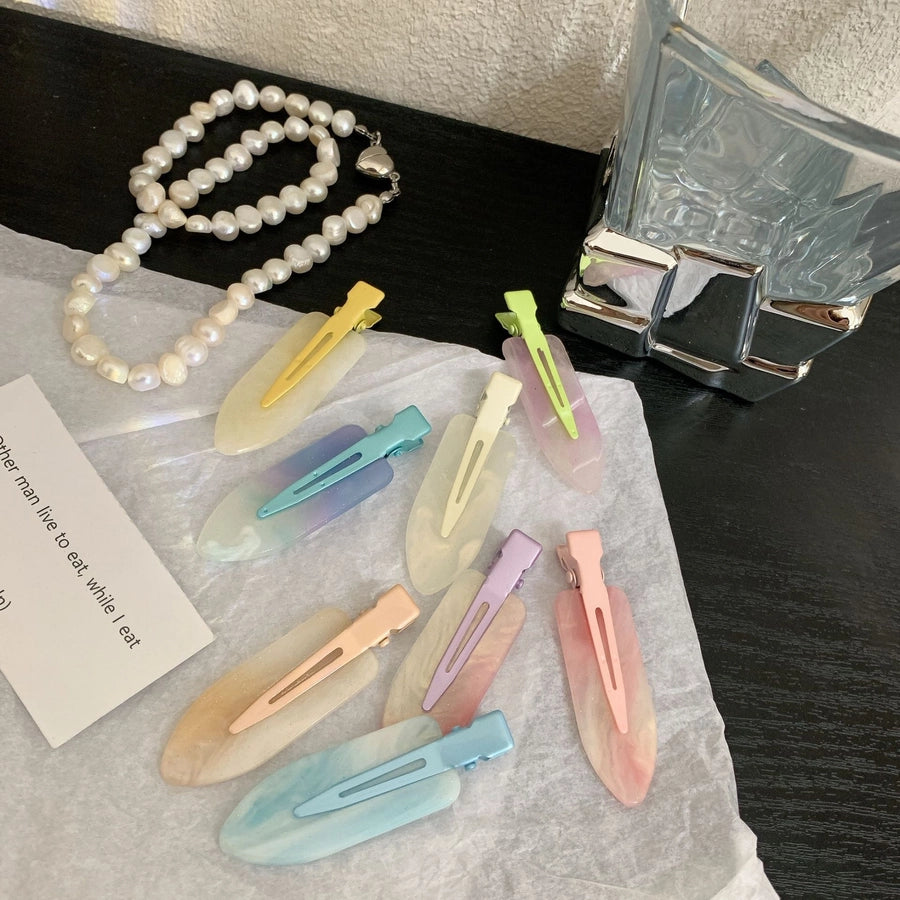 Women's Simple Style Classic Style Solid Color Acetic acid sheets Hair Clip