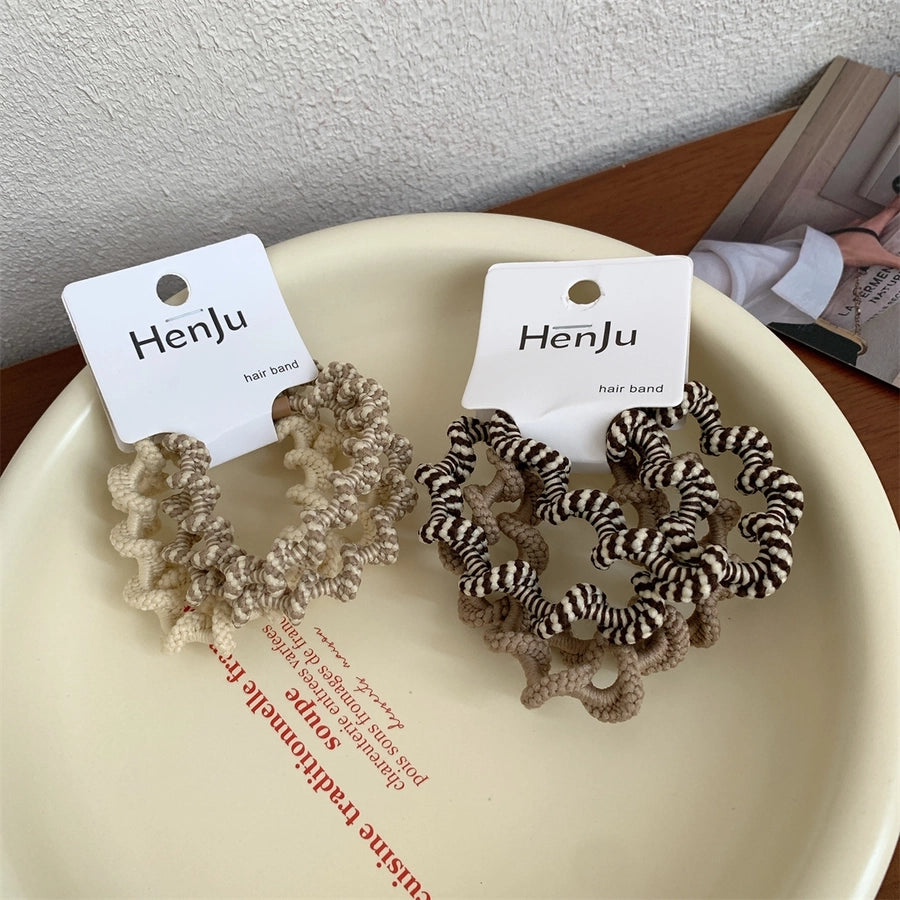 Women's Casual Simple Style Twist Cloth Hair Tie