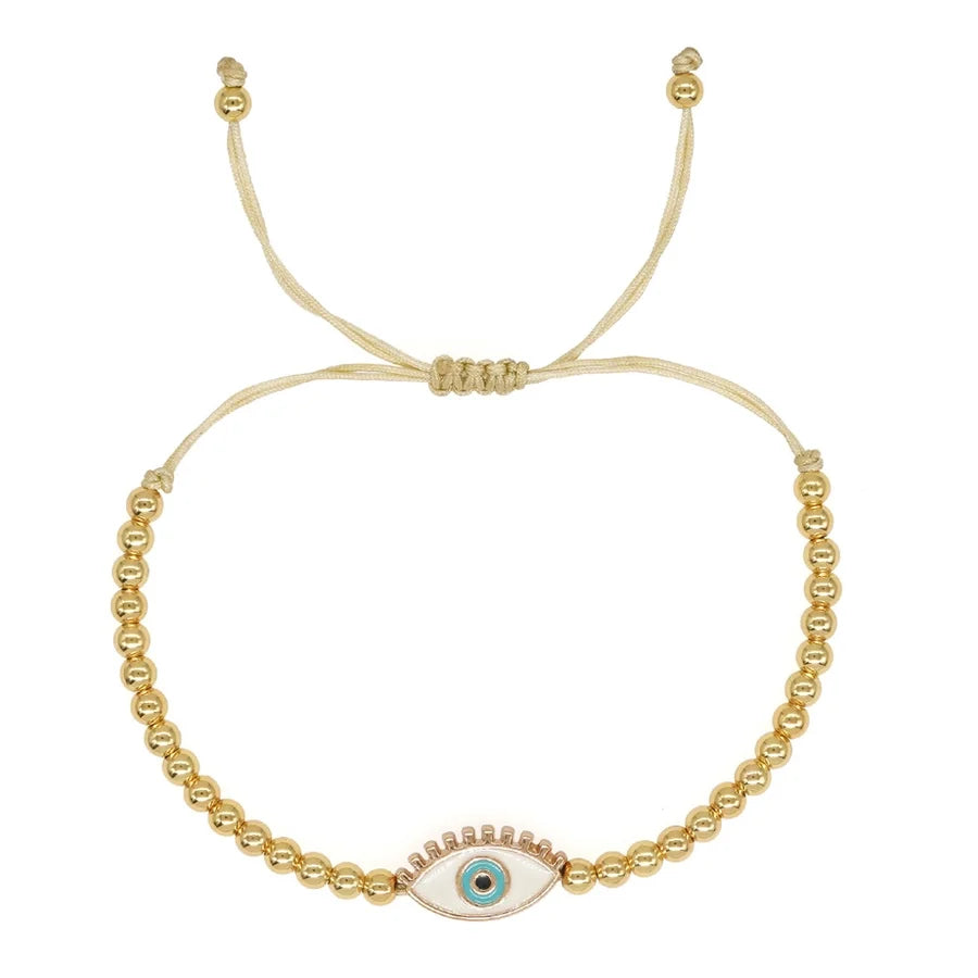 Semi-precious stone Copper Handmade Geometric Bracelets