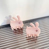 Beautiful Mini Acetate Rabbit Grip Stylish Graceful Simple High Sense All-Matching Elegant Hair Clips Hair Accessories Headwear for Women