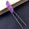 women's ig style geometric alloy handmade inlay crystal hairpin