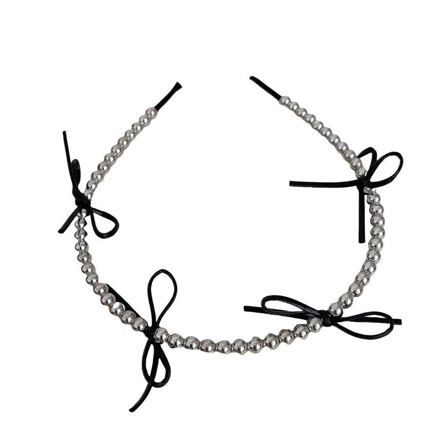 Women's Casual Simple Style Streetwear Bow Knot Iron Hair Band