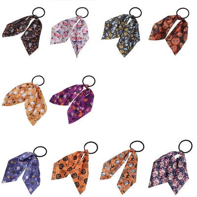 Halloween Exaggerated Women's Pumpkin Ghost Hair Tie