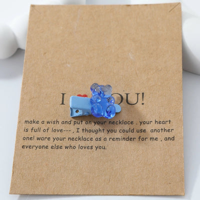 Women's Cute Funny Animal Alloy Resin Hair Clip