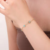 Casual Classic Style Pentagram Devil's Eye 304 Stainless Steel 18K Gold Plated Bracelets In Bulk