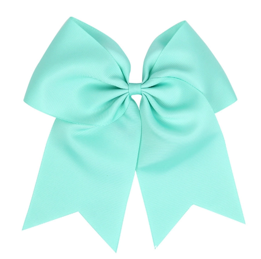 Europe and the United States 8inch large bow rubber band hair band hair rope thread webbing large dovetail headdress manufacturers in stock