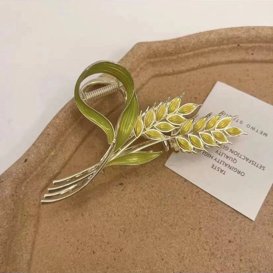 modern style grain alloy plating hair claws