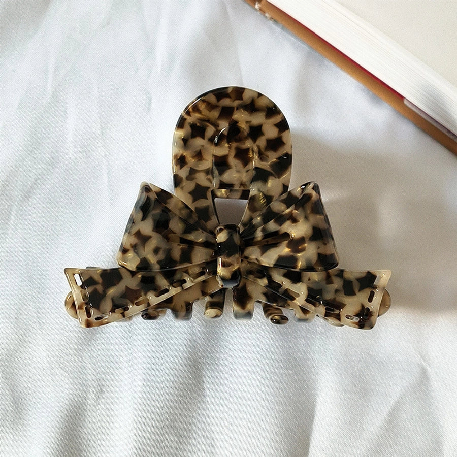 Women's Simple Style Streetwear Bow Knot Acetic acid sheets Handmade Hair Claws