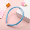 simple style plaid cloth hair band 1 piece