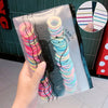 500 rubber bands korean new fashion hair cheap scrunchies set